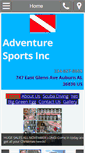Mobile Screenshot of adventuresportsauburn.com